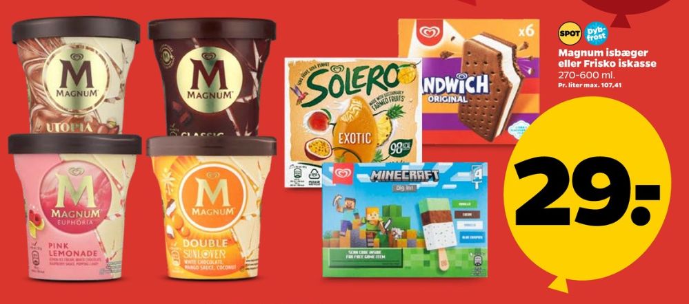 Frisko Sandwich, Issnacks