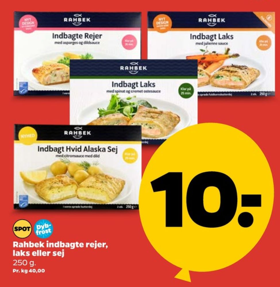 Rahbek, Indbagt Laks med Julienne sauce