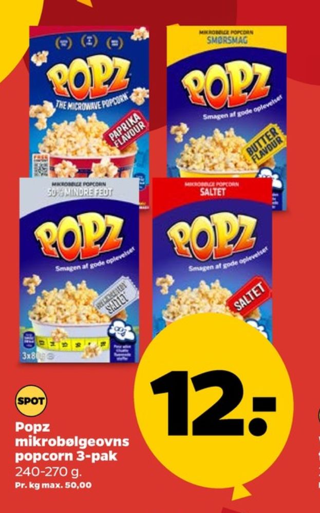 Popz, Popcorn Salted