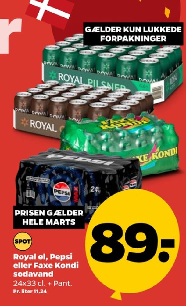 Royal Classic, Øl 24 pk.