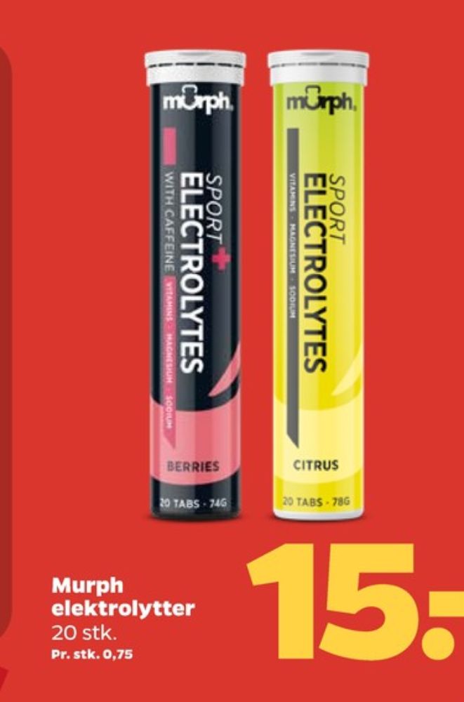 Murph, Træningstilskud