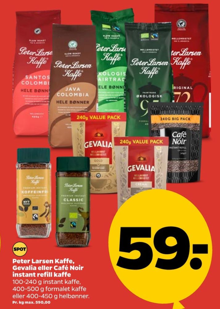 Cafe Noir, Instant Kaffe