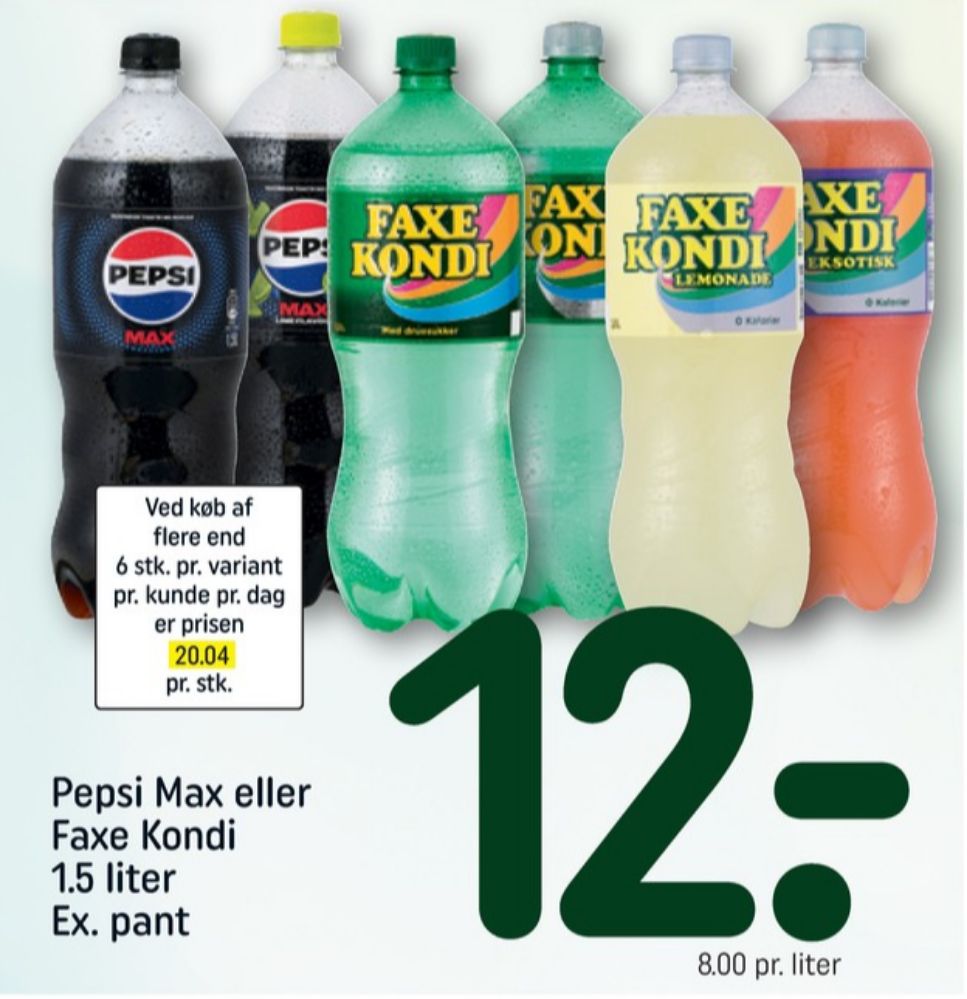 Faxe Kondi 0 Kalorier, Sportssodavand