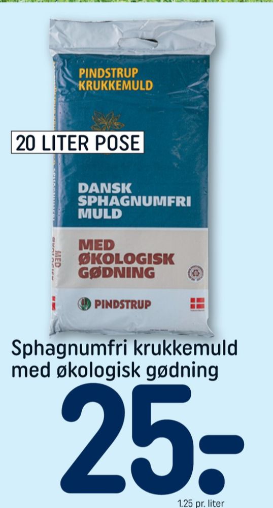 Pindstrup, Spagnum