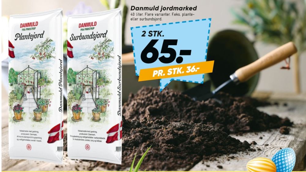 Danmuld, Surbundsjord