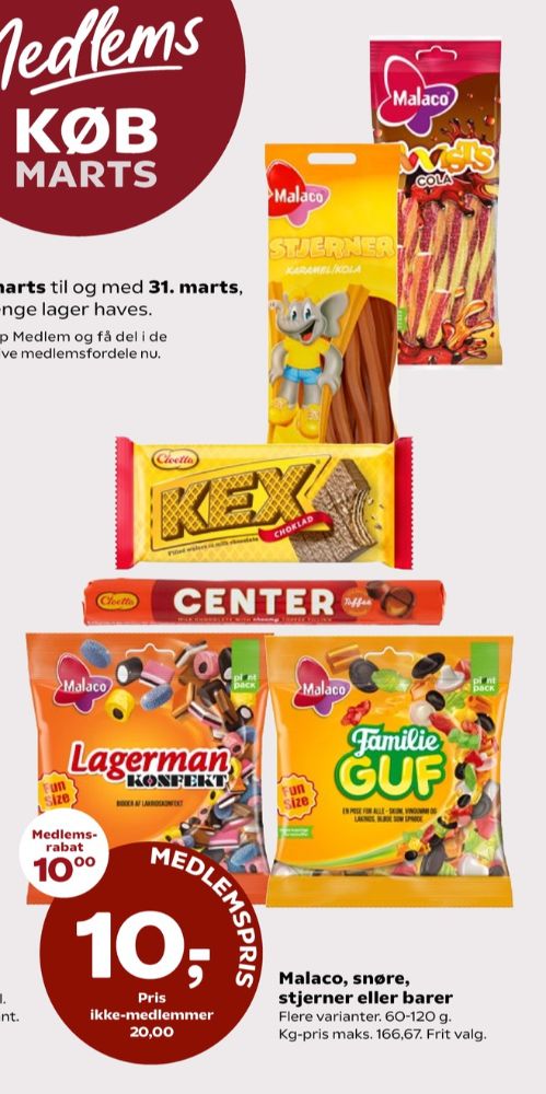 Malaco Lagerman Konfekt, Lakridskonfekt