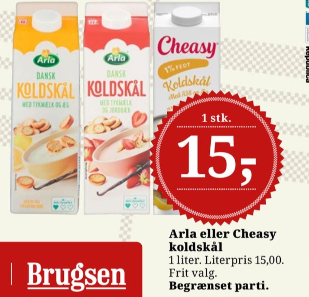 Arla, Koldskål Tykmælk & Æg