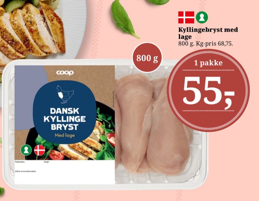 Coop, Kyllingebrystfilet
