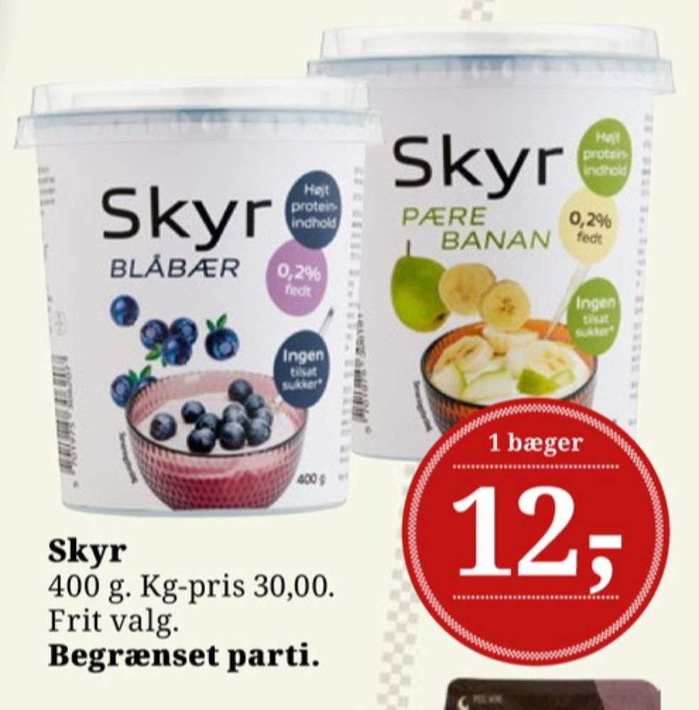 Dybbækdal, Blåbær Skyr 