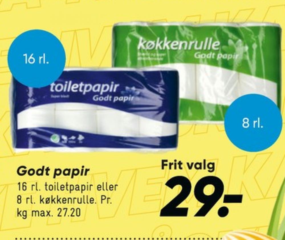 Godt Papir, Toiletpapir