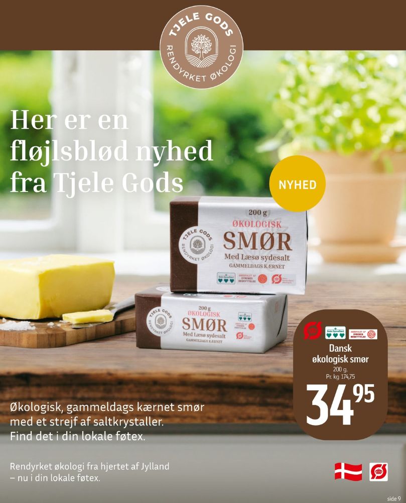Tjele Gods, Smør med Læsø Sydesalt