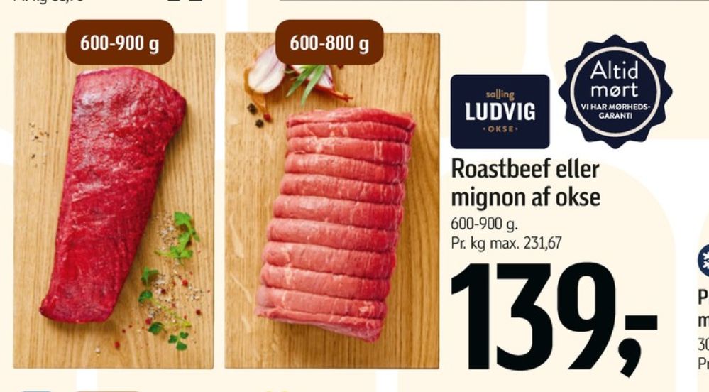 Salling Ludvig, Oksemignon