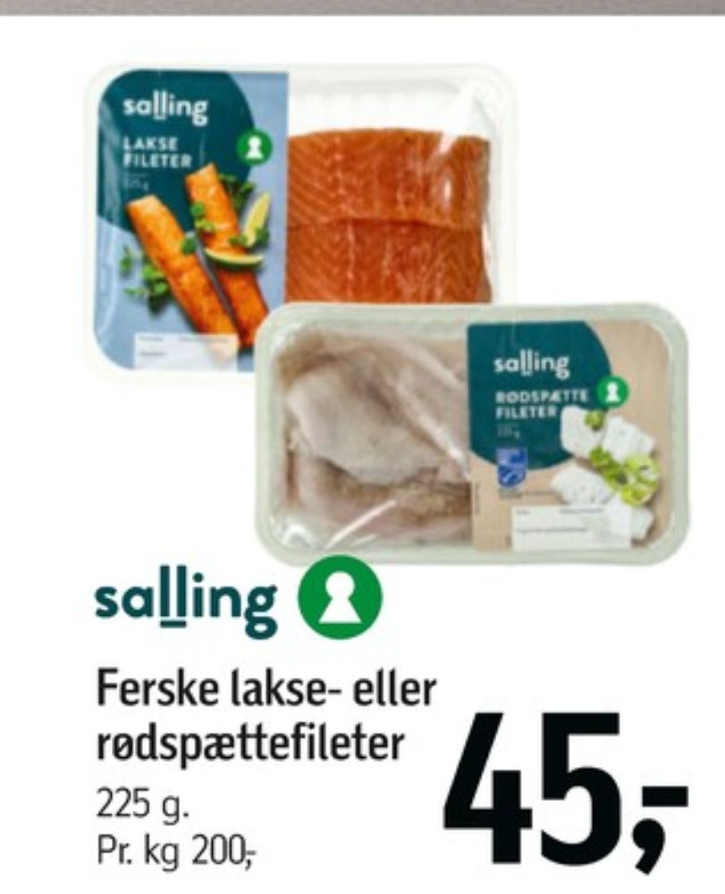 Salling, Laksefilet