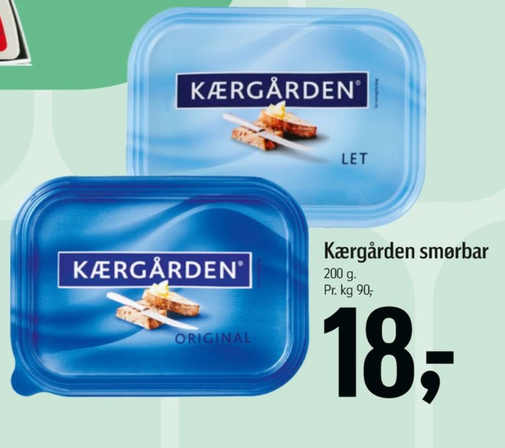 Kærgården, Smørbar