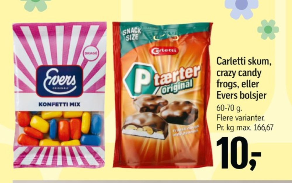 Evers Konfetti Mix, Dragée