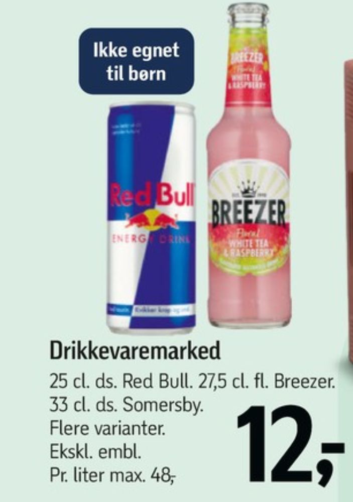 Bacardi Breezer, White Tea & Raspberry