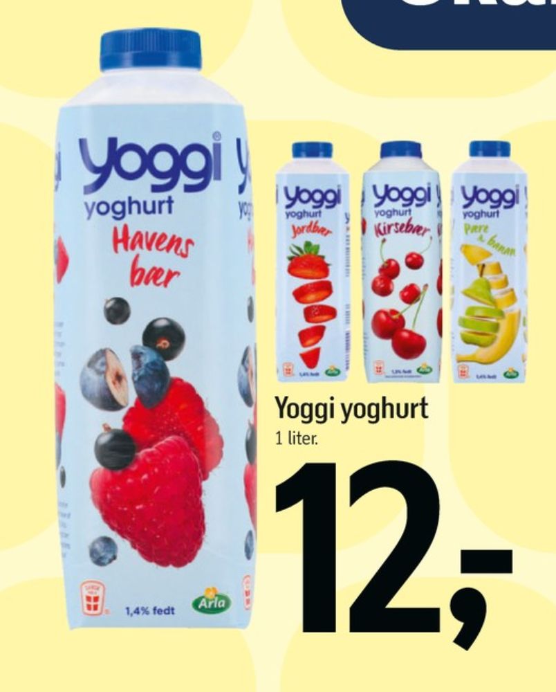 Yoggi, Jordbær Yoghurt 