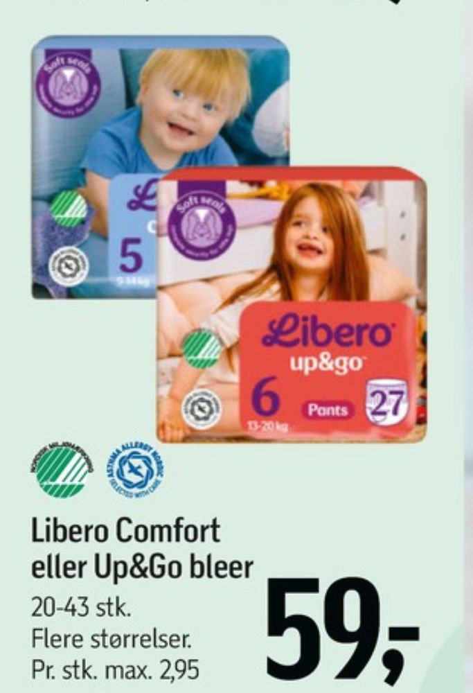 Libero Comfort, Bleer str 3 5-8 kg