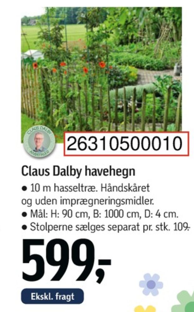 Claus Dalby, Havehegn