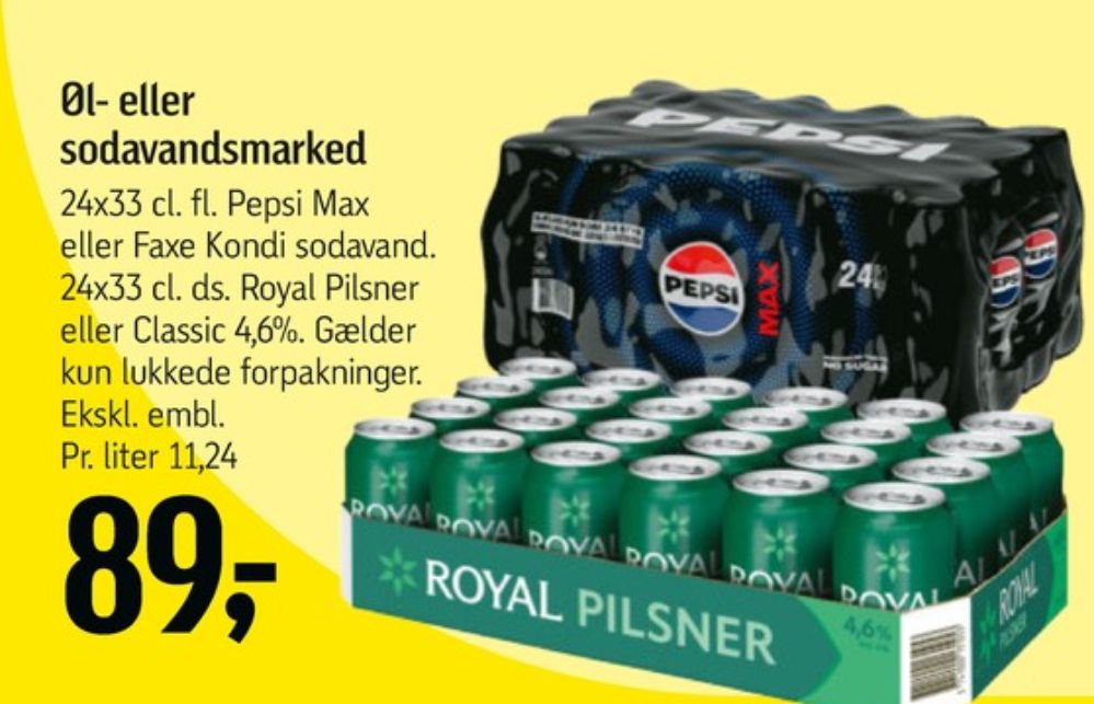 Royal Classic, Øl 24 pk.