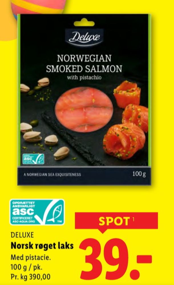 Deluxe, Laks i skiver