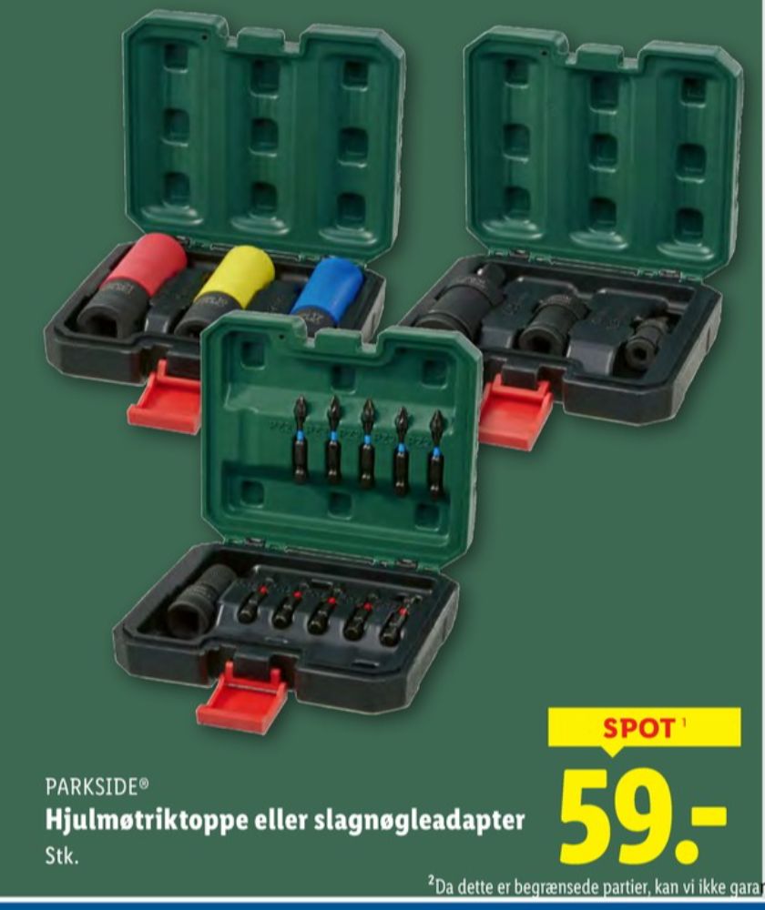 Parkside, Adaptersæt