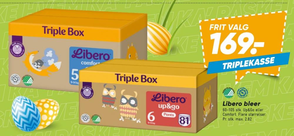 Libero Up&Go, Bleer str 4 Pants 7-10 kg