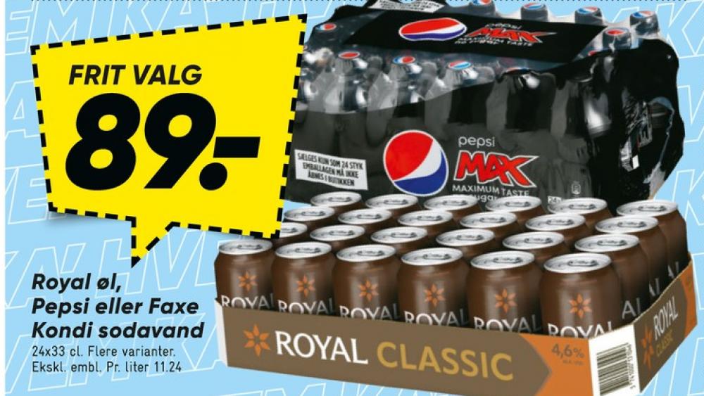 Royal Classic, Øl 24 pk.