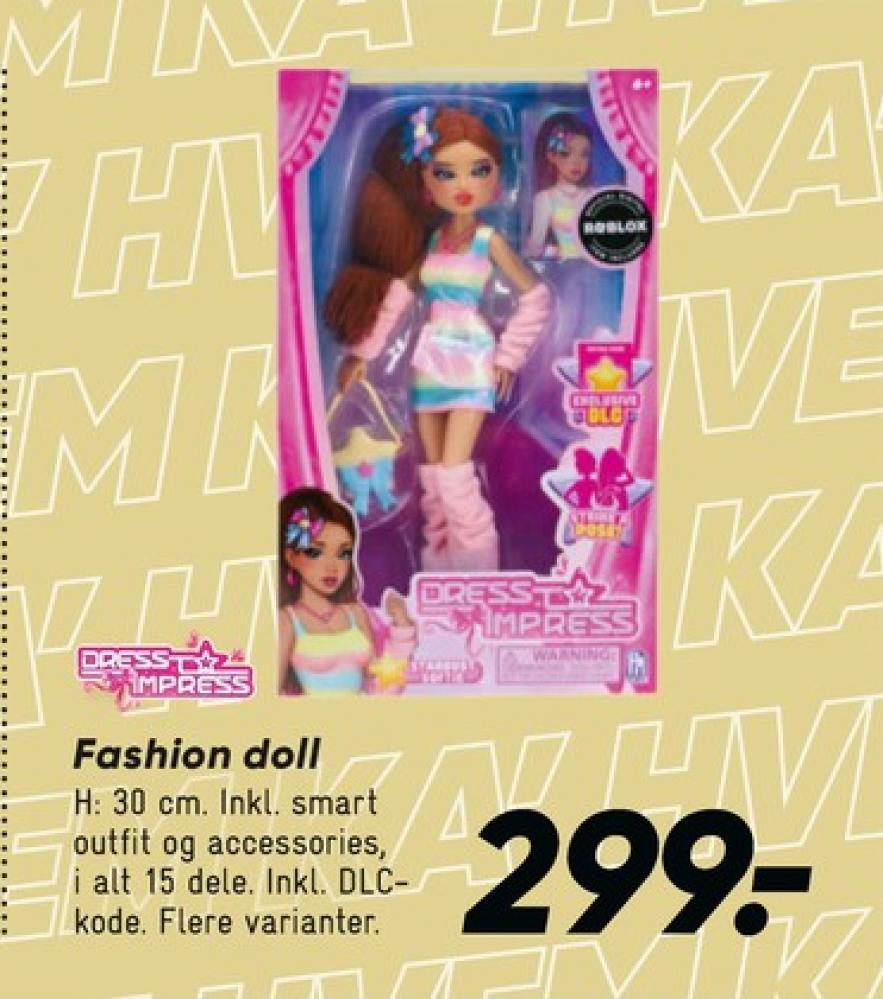 Dress to Impress, Dukke