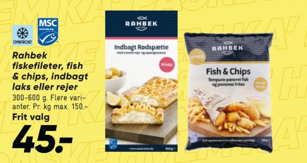 Rahbek, Indbagt Laks med cremet spinat-flødesauce