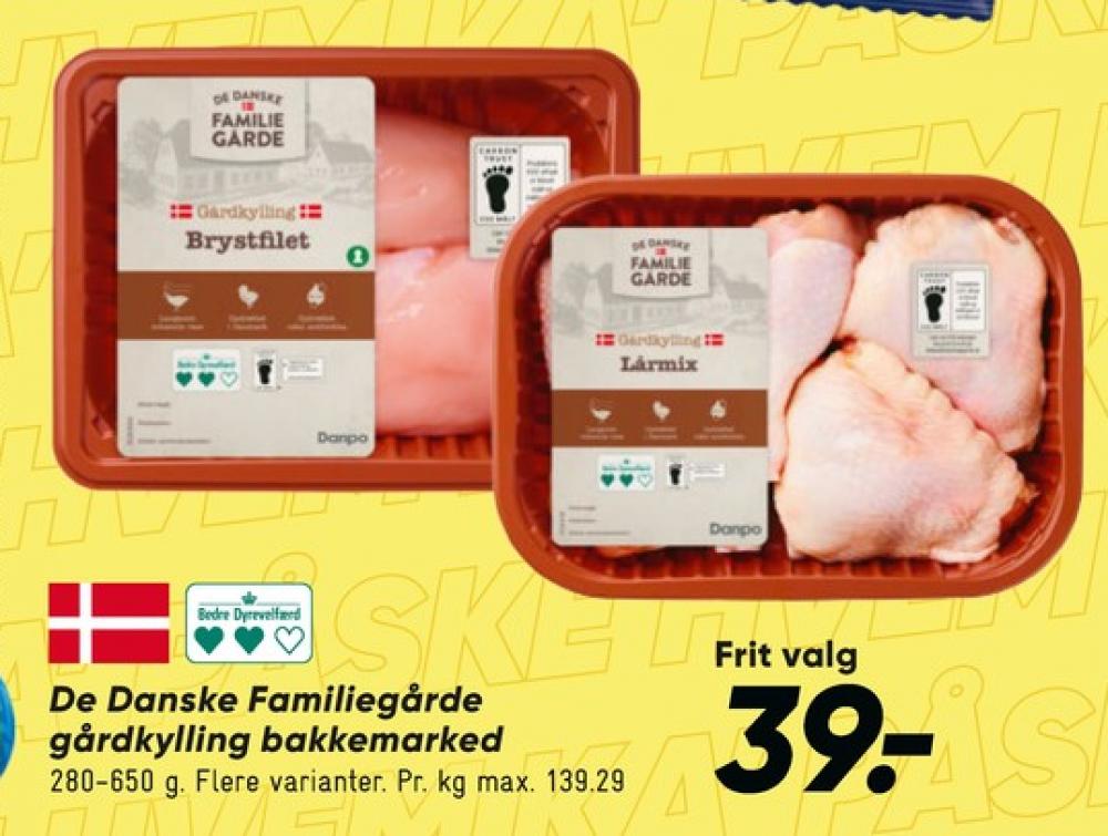 De Danske Familiegårde, Kyllingelårmix