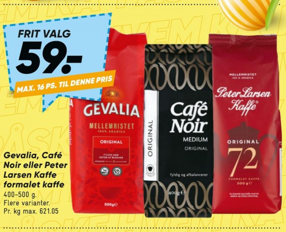 Gevalia Original, Kaffe Formalet