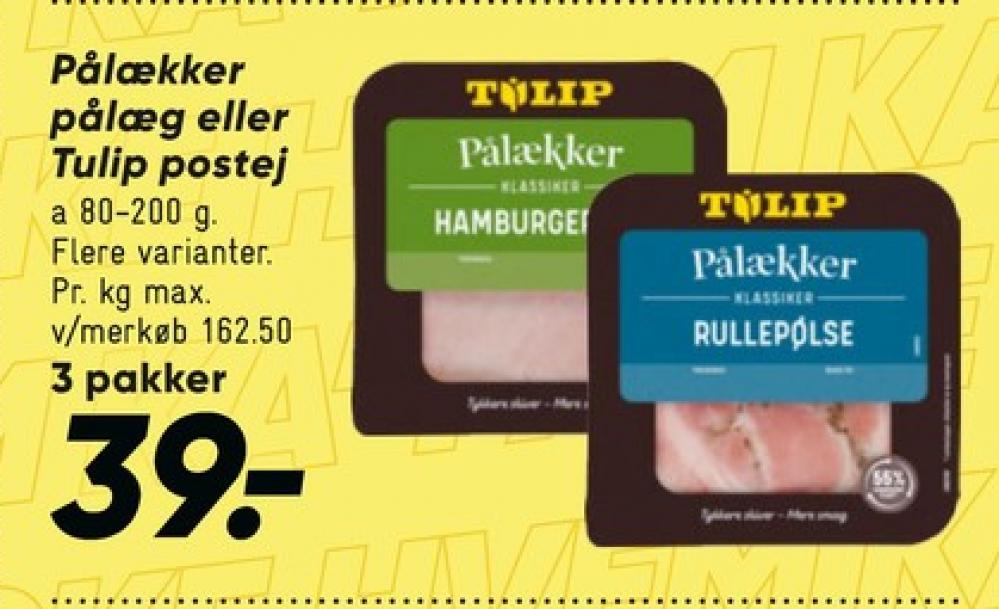 Tulip Klassisk Grov, Leverpostej