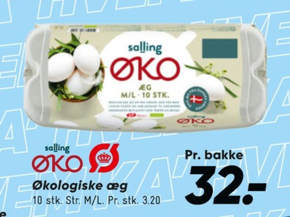 Salling ØKO, Æg M/L