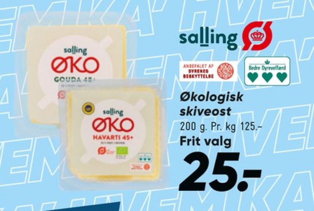 Salling ØKO, Skiveost Gouda