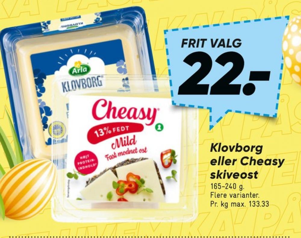 Cheasy, Skiveost Mellemlagret 13%