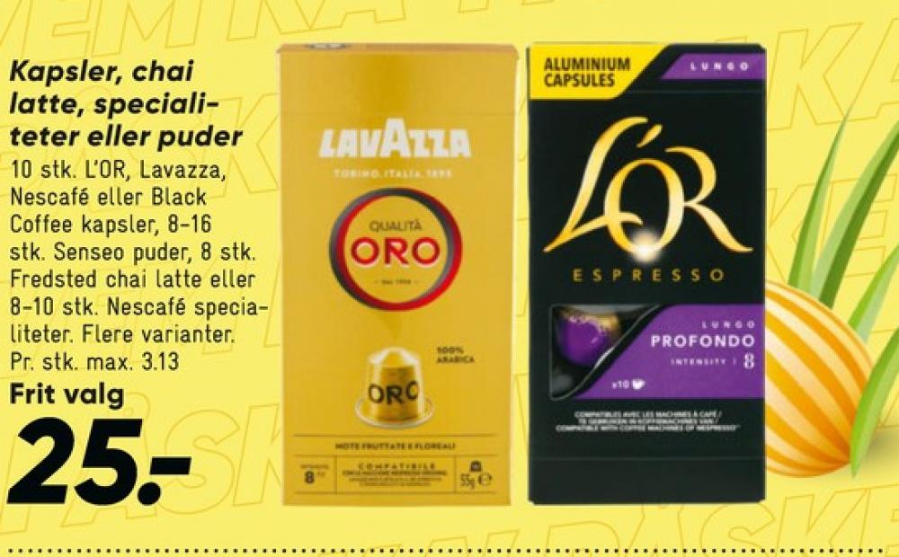 Nescafe Brazil, Kaffekapsler