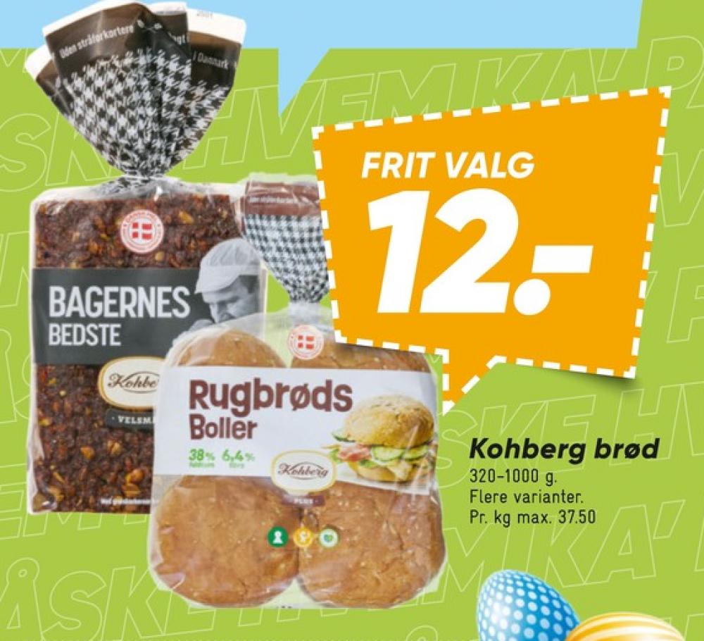 Kohberg, Rugbrødsboller