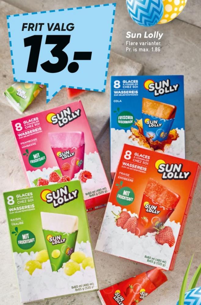 Sun Lolly, Is frys selv - Cola