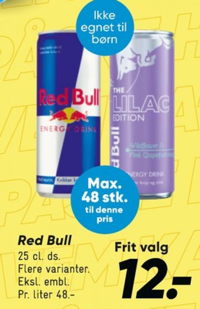 Red Bull Energy, Energidrik