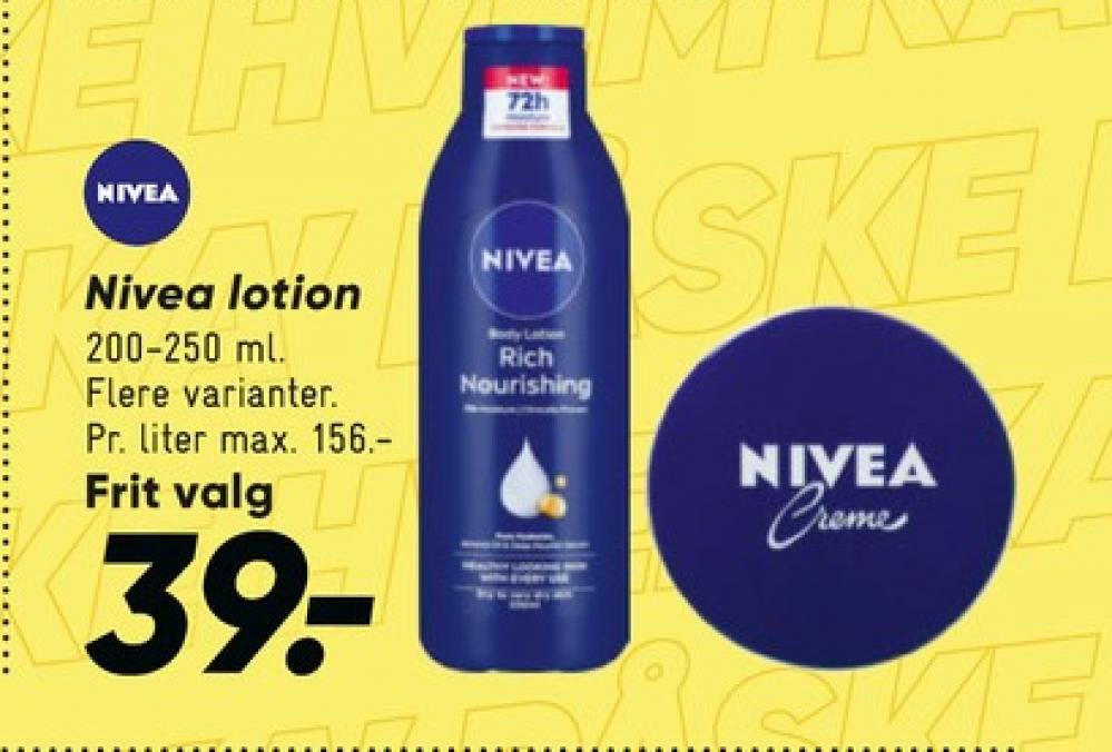 Nivea, Bodycreme