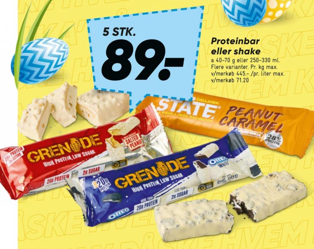 Grenade, Salted Peanut Proteinbar
