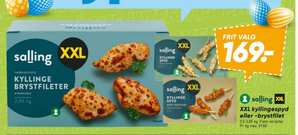 Salling, Kyllingebrystfilet