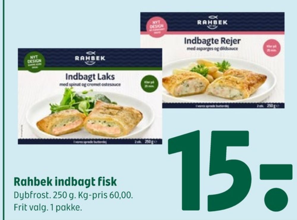 Rahbek, Indbagte Rejer med Asparges og Dildsauce