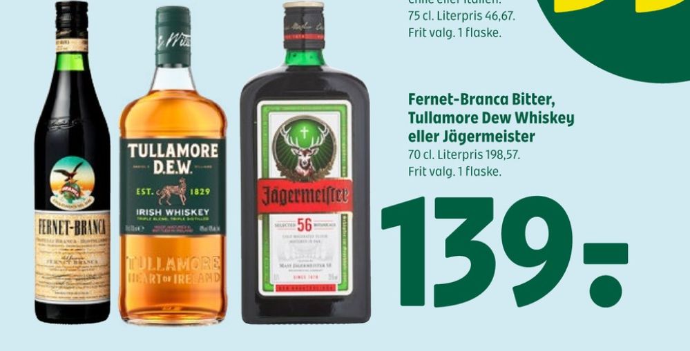 Fernet Branca, Bitter