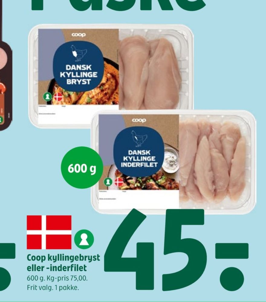 Coop, Kyllingebrystfilet