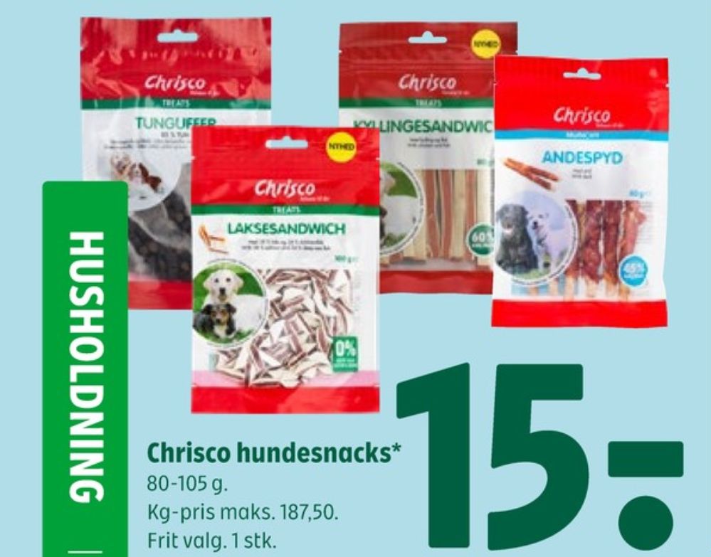 Chrisco, Hundesnacks