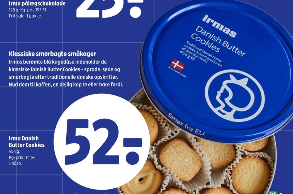 Irmas, Danish Butter Cookies