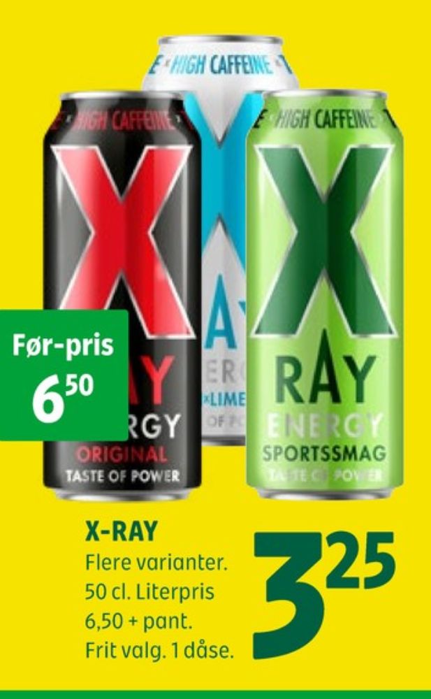 X-Ray Lemon Lime Zero, Energidrik