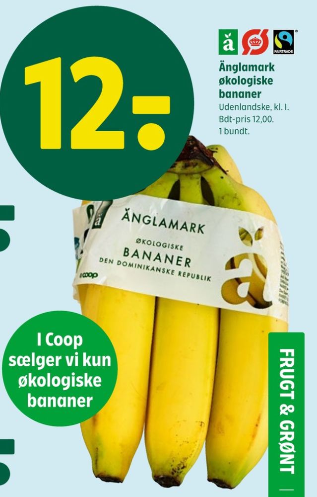 Änglamark, Bananer